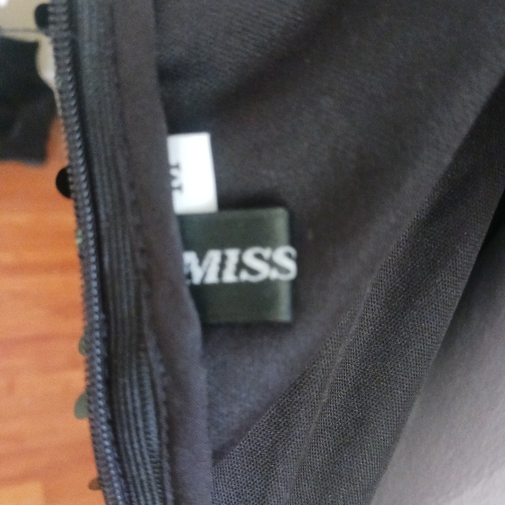 Vintage MISS ORD Pageant Gown M Sequins - Picture 5 of 6